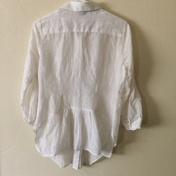 BB Dakota white button up - Picture 4 of 6